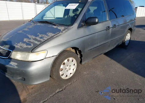 2000 Honda Odyssey Lx z USA, uszkodzony, nr VIN 2HKRL1856YH621908